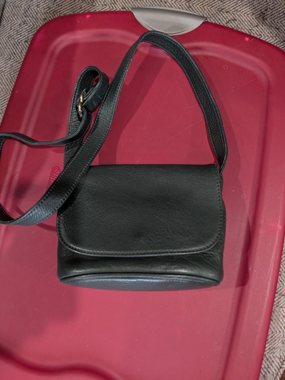 Coach Vintage Black Mini Carly shoulder bag - Picture 2 of 3